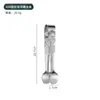 Pinza de silicona para alimentos de acero inoxidable 304, pinza para alimentos, pinza para postres, pinza para hielo, pinza para hielo, pinza para hielo, pinza para azúcar, pinza para hielo