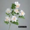 Azalea de Rama Única Altamente Realista, Laurel de Montaña, Camelia para Decoración de Bodas y Escenas al Aire Libre, Flor Artificial