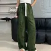 Pantalones de Dormir de Verano, Ligeros y Transpirables, Pantalones de Pierna Ancha de Cintura Alta para Mujer, Dulces y Elegantes, Pantalones Largos con Estampado Fresco para Estar en Casa