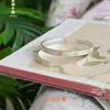 Pulseira de prata 9999 original Fu, design estilo chinês, esmalte, trevo de quatro folhas, pulseira sólida em estilo tradicional chinês, presente para namorada