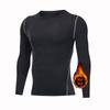 Roupa Íntima Térmica Transfronteiriça de Outono e Inverno Masculina Conjunto Esportivo Camada Interna para Treino Físico Roupa de Secagem Rápida Espessamento Plus Veludo Gordo