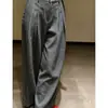 Calça fina de verão feminina com design simples e elegante, modelo novo popular de 2026, calça casual cinza de alta qualidade