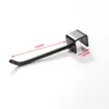 Prateleira de Produtos Premium Estilo Mingchuang Tubo Quadrado Suporte Esquerdo Direito Coluna Aa Acessórios Preto Branco com Pregos Suporte de Viga Suporte de Tubo Quadrado Braço de Tração