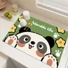 Alfombrilla Simple para Desagüe de Cocina Alfombrilla Absorbente de Barro Diatomeas para Encimera Barra Antideslizante Alfombrilla para Cafetera Aislante Anti-Quemaduras Alfombrilla para Comida