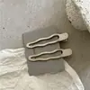 Pinza para el Cabello de Metal Níquel Perla de Alta Gama para Mujer, Pinza para Flequillo de la Frente, Nuevo 2025, Pinza Lateral de Pato, Adorno para el Cabello