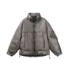 Ropa para Hombre Beijie 2025 Invierno Nueva Tendencia Nacional Cuello Alto Chaqueta de Plumas Marca de Moda para Hombre Chaqueta Cálida tipo Pan Chaqueta de Pareja