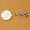 Plata de Ley S925 Espaciador Tragador Espaciador de Plata Juguete Bestia Tragadora Patrón de Diente Espaciador Semilla de Coco Semilla de la Pasión Accesorio Espaciador
