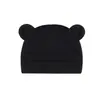 Gorro Fetal Delgado de Primavera y Otoño para Bebé Gorro Fetal para Recién Nacido Gorro de Oreja de una Sola Capa Gorro de Color Sólido para Bebé 0-6 Meses