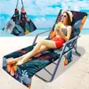 Suministro Exclusivo Transfronterizo de Fundas para Sillas de Playa de Microfibra, Serie de Hojas Impresas Digitalmente en 3D, A partir de una Pieza