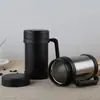 Copo Térmico de Aço Inoxidável para Escritório, Copo de Água para Presente Corporativo, Copo a Vácuo, Copo Térmico para Chá, Copo de Chá de Alta Qualidade e Grande Capacidade
