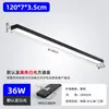 Lámpara de oficina LED luz de tira larga luz colgante brillante cable colgante tubo cuadrado de aluminio luz de tira empalme continuo sin costuras para locales comerciales accesorios de iluminación