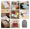 Tecido Estampado de Linho, Bolsa de Cordão para Bolsa, Bolsa Carvão, Tecido de Linho Sintético, Tecido de Algodão e Linho para Almofada, Tecido de Linho para Sofá