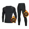 Traje Deportivo Ajustado de Secado Rápido para Hombre Manga Larga Pantalón Largo Ropa para Correr Fitness Entrenamiento Alta Elasticidad Transpirable Ropa Deportiva para Exteriores
