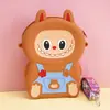 Nueva Linda Carpincho Silicona Monedero para Aliviar el Estrés Dibujo Animado Labubu Bolso Cruzado para Teléfono Venta al por Mayor