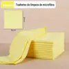 Pano de Mesa Multiuso de Fibra Ultrafina Mais Vendido, que Absorve Água e Não Solta Fiapos, Toalha Doméstica de Cozinha, Pano de Limpeza Específico para Hotel