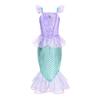 Vestido de princesa sirena de Amazon, nuevo estilo europeo y americano, para niñas, para Halloween y Navidad.