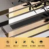 Tira Decorativa Plana de Acero Inoxidable 304 Tira de Borde para Azulejo Tira de Borde Metálico con Borde Cepillado Tira Adhesiva para Marco de Puerta Tira de Cantos