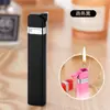Isqueiro Fino, Compacto e Elegante, Criativo, Compacto, Portátil e Personalizado de Metal com Chama Aberta Insuflável Venda por Atacado