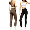 Pantalones de Yoga Source Source Ropa Exterior No Vergonzosos Cintura Alta Control de Abdomen Sin Costuras Adelgazantes Capa Base Pantalones de Tiburón de Nueve Puntos Mujer Dropshipping
