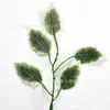 Ebay Explosiones Simulación Planta Verde 6 Borde Blanco Hojas de Navidad Ratán Hecho a Mano Hojas de Navidad Manualidades Navideñas Garath