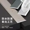 Tira Plana de Aleación de Aluminio Tira de Aluminio Titanio Tira Decorativa para Pared de Fondo Tira de Borde Metálico Tira de Borde para Baldosas de Piso