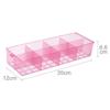 Caja de almacenamiento de ropa interior al por mayor de fábrica bufanda pantalones calcetines ropa interior paquete combinado caja organizadora de 8 rejillas caja de almacenamiento