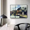 Pintura de fama mundial para decoración de pared de sala de estar, mural de dormitorio "Habitación junto al mar" de Hopter, arte de pared de paisaje para comedor de casa de huéspedes