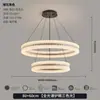 2026 Novo Lustre de Sala de Estar de Luxo Leve Italiano Lago dos Cisnes Lâmpada Criativa em Círculo Lâmpada de Hall Lâmpada de Sala de Jantar Italiana Lâmpada de Quarto