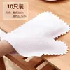 Guantes de trapo desechables eliminación de polvo electrostático tela no tejida absorbe pelo limpieza del hogar artefacto de limpieza de ventanas