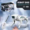 Cachorro robô solar de brinquedo para ciência e educação transfronteiriça, brinquedo educativo experimental STEAM DIY, elétrico, controle remoto, presente