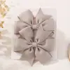 Clip para el Cabello de Niña con Lazo de Cola de Golondrina de Color Sólido de Venta Caliente Transfronteriza Set de Accesorios para el Cabello de Bebé Lindos Clip Lateral 324