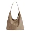 Bolso de Axila para Mujer de Gran Capacidad con Textura Mate para Otoño, Bolso de Hombro Único de Alta Gama Versátil Retro para el Trabajo y los Viajes