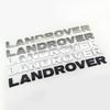 Marca denominativa Land Rover aplicable LAND ROVER Encontrada en 3/4 de la cubierta Marca con letras en inglés Marca frontal Marca trasera Marca trasera del coche