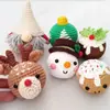 Otoño e Invierno 2026 Nuevos Productos Transfronterizos Adornos de Bola de Navidad Adornos Colgantes Tejidos a Mano Pura Decoración de Árbol de Navidad para Fiesta