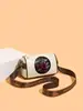 Comercio Exterior Transfronterizo, Estilo Nacional Artístico, Bolso Maternal de Loto a la Moda, Bolso de Hombro de Nuevo Estilo de Alta Gama, Bolso Cruzado Versátil y Elegante