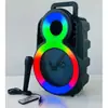 Explosiones transfronterizas plaza grande baile colorido audio Bluetooth inalámbrico hogar exterior portátil altavoz subwoofer