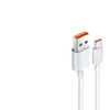 Adecuado para Cable de Datos de Carga Rápida de Sobretensión Xiaomi Redmi 90W 15Pro/13Ultra Estándar de Oro Punto Decimal Cable de Carga Rápida 6A