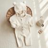 Ropa de Otoño para Bebé, Suéter de Otoño para Bebé, Mameluco Largo, Suéter Tejido para Bebé, Ropa Holgada, Mameluco con Gorro