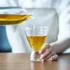 Garrafa de Vinho de Frutas Fosca Transparente, Garrafa de Suco, Vinho de Frutas Caseiro de Pêssego Rosa, Ameixa Verde, Flor de Osmanthus, Flor de Pêssego, Garrafa de Vidro