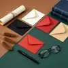 En Stock Sobres Vintage Kraft Negro y Blanco Rojo C6, Papel de Carta, Tarjetas Postales, Tarjetas de Felicitación, Tarjetas de Invitación, Bolsas para Documentos