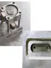 Perforadora Manual de Tela No Tejida 60*20 para Bolsas de Plástico, Perforación Neumática/Perforación Lineal de Agujeros para Bolsas de Plástico