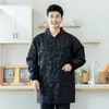 Impermeable de manga larga y delantal a prueba de aceite para adultos y mujeres, cocina del hogar, moda, abrigo de hombre, ropa protectora, overol, bata