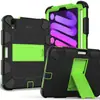 Para Samsung Tab A8 2021 X200 suporte de PC de duas cores capa traseira plana de silicone X205 capa protetora anti-queda