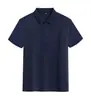 Camisa Polo Infantil con Cuello Camisero, Camiseta de Manga Corta con Logo, Uniforme de Jardín de Infancia, Uniforme Escolar, Uniforme para Clase de Capacitación Publicitaria, Atuendo Familiar a Juego, Blanco