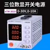 Fuente de Alimentación Ajustable de 30V Pantalla Digital Fuente de Alimentación DC Regulada 15V 60V 100V 3A Fuente de Alimentación DC de Voltaje Constante y Corriente Constante