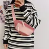 Bolsa Cruzada Tk Popular Personalizada Impermeable Simple para Pecho Cruzada Hombres y Mujeres Deportes Nicho Bolsa de Cintura para Teléfono Móvil Bolsa Ling de León