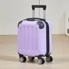 Maleta Pequeña de Viaje de Comercio Exterior con Cerradura de Combinación, Maleta de Ruedas para Estudiantes, Maleta Ligera de Viaje, Maleta Multifuncional de Mano de 14 pulgadas Venta al por Mayor