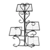 Prateleira de Flores Simples Multicamadas Personalizada Transfronteiriça para Sala de Estar Varanda de Chão Rack de Armazenamento de Ferro Interno Vaso de Flor para Suculentas