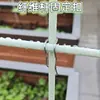 Hebilla de Acero Inoxidable Clip Accesorios para Caña de Fibra de Vidrio Tapa Superior Anillo de Retención Refugio para la Lluvia Invernadero para Verduras Hebilla Cruzada Soporte para Invernadero Curvo