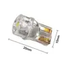 Luz de Ancho de Coche T10 Cristal Transparente LED Integrado Luz de Coche Cob Alto Brillo W5W Luz de Matrícula Luz de Lectura 12V